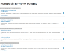 Tablet Screenshot of producciondetextosescritos.blogspot.com