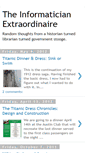 Mobile Screenshot of informatician-extraordinaire.blogspot.com