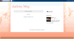 Desktop Screenshot of nurtony.blogspot.com