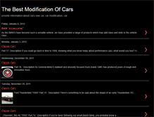 Tablet Screenshot of modificationsofcar.blogspot.com