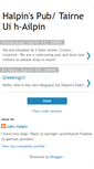 Mobile Screenshot of halpinspubcroom.blogspot.com