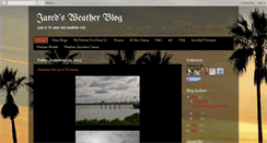 Desktop Screenshot of jaredsweatherblog.blogspot.com
