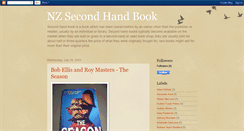Desktop Screenshot of nzsecondhandbook.blogspot.com