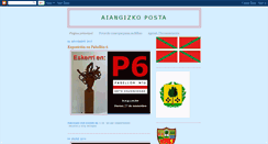 Desktop Screenshot of aiangizkoposta.blogspot.com