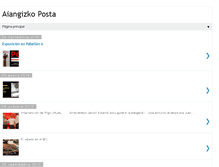 Tablet Screenshot of aiangizkoposta.blogspot.com
