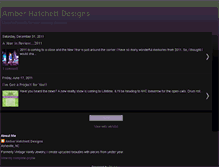 Tablet Screenshot of amberhatchettdesigns.blogspot.com