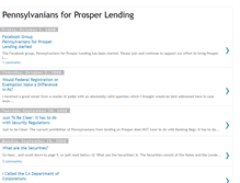 Tablet Screenshot of pa4prosperlending.blogspot.com