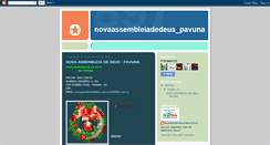 Desktop Screenshot of novaassembleiadedeuspavuna2009.blogspot.com