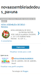Mobile Screenshot of novaassembleiadedeuspavuna2009.blogspot.com