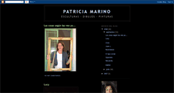 Desktop Screenshot of patriciamarino.blogspot.com