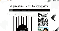 Desktop Screenshot of mujeresrevolucionaria.blogspot.com