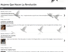 Tablet Screenshot of mujeresrevolucionaria.blogspot.com