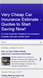 Mobile Screenshot of car-insurance-estimate-quote.blogspot.com