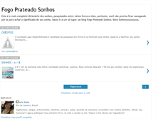 Tablet Screenshot of fogoprateado-sonhos.blogspot.com
