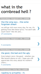 Mobile Screenshot of cornbreadhell.blogspot.com