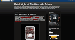 Desktop Screenshot of metalnight666.blogspot.com
