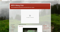 Desktop Screenshot of mdhhikingclub.blogspot.com