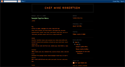 Desktop Screenshot of chefmikerobertson.blogspot.com