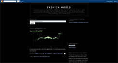 Desktop Screenshot of fashionworld55.blogspot.com