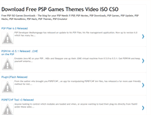 Tablet Screenshot of freepspisogamesdownloads.blogspot.com