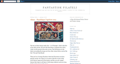 Desktop Screenshot of fantastiskfilateli.blogspot.com