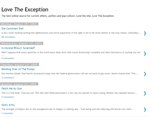 Tablet Screenshot of love-the-exception.blogspot.com