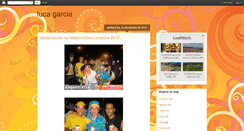 Desktop Screenshot of lucagarcia.blogspot.com