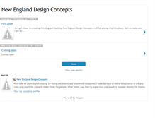 Tablet Screenshot of newenglanddesign.blogspot.com