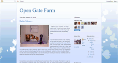 Desktop Screenshot of opengatefarm.blogspot.com