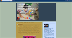 Desktop Screenshot of maiseducaopmf.blogspot.com
