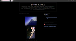 Desktop Screenshot of donnemamme.blogspot.com