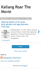 Mobile Screenshot of kallangroarthemovie.blogspot.com