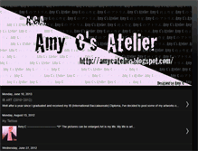 Tablet Screenshot of amycatelier.blogspot.com