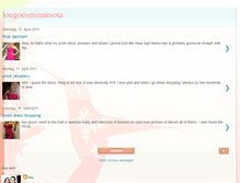 Tablet Screenshot of lougoesmn.blogspot.com