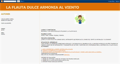 Desktop Screenshot of flautadulcearmoniaalviento.blogspot.com