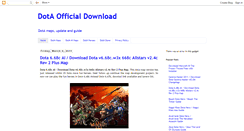 Desktop Screenshot of dota-official.blogspot.com