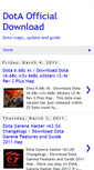 Mobile Screenshot of dota-official.blogspot.com
