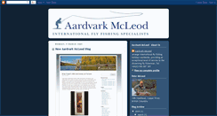 Desktop Screenshot of aardvarkmcleod.blogspot.com