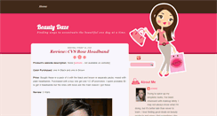 Desktop Screenshot of beautydaze.blogspot.com