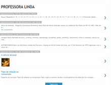 Tablet Screenshot of professoralindadir.blogspot.com