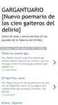 Mobile Screenshot of gargantuario1.blogspot.com