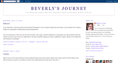 Desktop Screenshot of beverlys-journey.blogspot.com