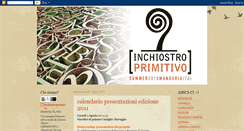Desktop Screenshot of inchiostroprimitivo.blogspot.com
