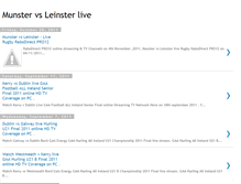 Tablet Screenshot of munster-vs-leinster-live.blogspot.com