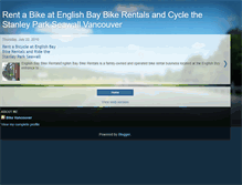 Tablet Screenshot of bikestanleyparkvancouver.blogspot.com