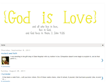 Tablet Screenshot of godislovedevos.blogspot.com