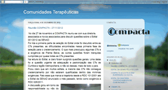 Desktop Screenshot of compactacomunidadesterapeuticas.blogspot.com