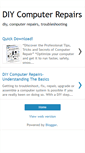 Mobile Screenshot of diy-computer-repairs.blogspot.com