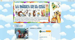 Desktop Screenshot of lamusicaenelcole.blogspot.com