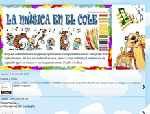 Tablet Screenshot of lamusicaenelcole.blogspot.com